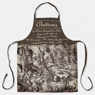 De zeven doden zonden - Gluttony Schort