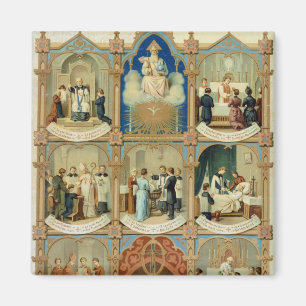 De zeven heiligdommen magneet