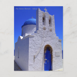De zeven martelaren - Sifnos Briefkaart