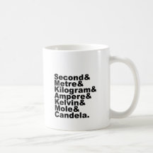 De zeven SI-basiseenheden en -metingen in de weten