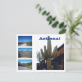 De zeven van Arizona. Briefkaart (Staand voorkant)