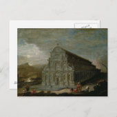 De zeven wereldwonderen briefkaart (Voorkant / Achterkant)