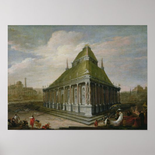 De zeven wereldwonderen poster (Voorkant)