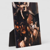 De zeven werken van Mercy door Caravaggio Fotoplaat (Zijkant)