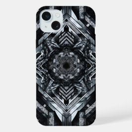 De zevenpuntige glitch: esoterische circuits iPhone 15 plus case