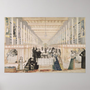 De ziekenboeg tijdens een poster