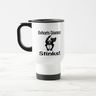 De ziekte van Behcet Stinkt Stinkdier Bewustzijn D Reisbeker