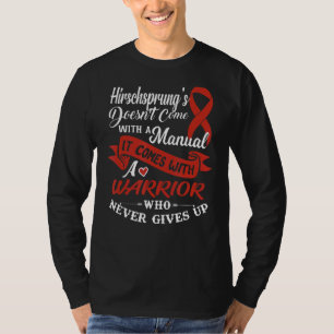 De ziekte van Hirschsprung is een aankomende vrouw T-shirt