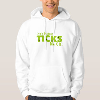De ziekte van Lyme tikt me uit de mond Hoodie
