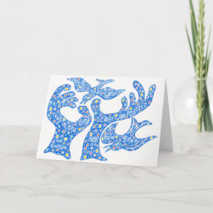 De ziel kan niet rusten. kaart