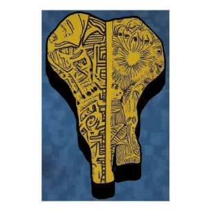 De ziel van Afrika Perfect Poster