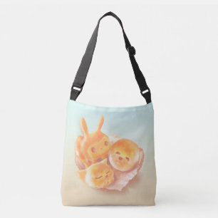 De ziel van brood crossbody tas