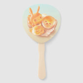 De ziel van brood handwaaier (Voorkant)