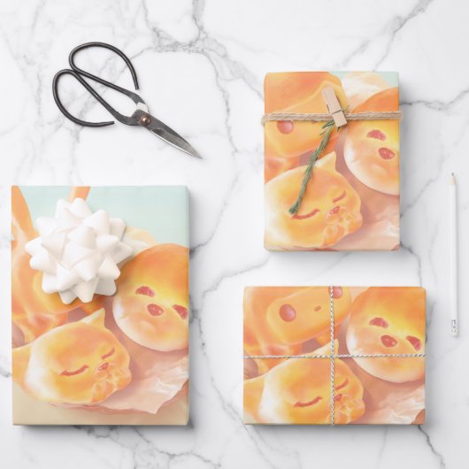 De ziel van brood inpakpapier vel (Voorkant)