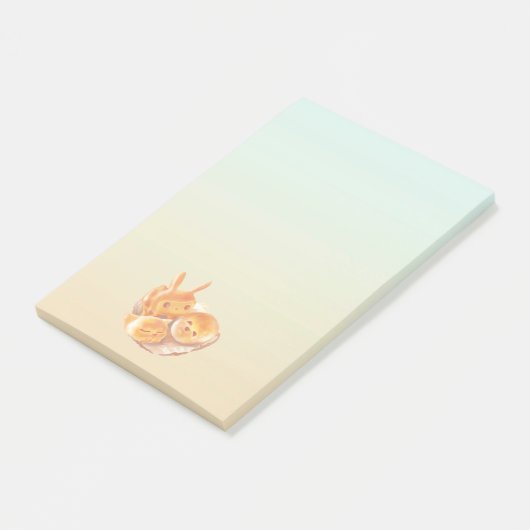 De ziel van brood post-it® notes (Schuin)