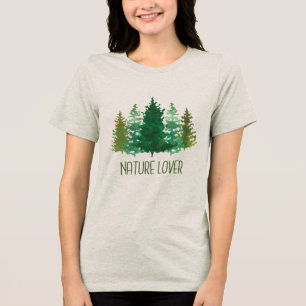 De ziel van Natuur Tri-Blend Shirt