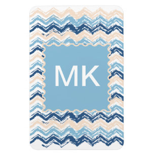 De Zigzag van het Gekrabbel van de kust Magneet