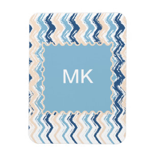 De Zigzag van het Gekrabbel van de kust Magneet