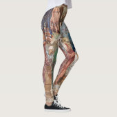 "De Zijde Bazaar" kunst leggings (Rechts)