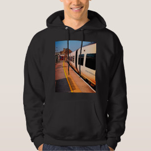 De zijkant van een trein hoodie