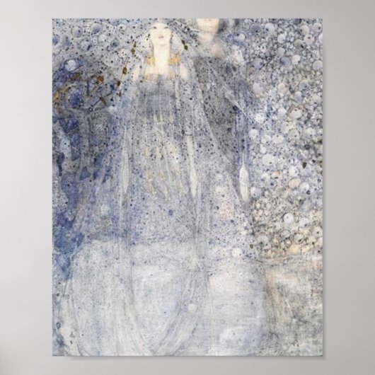 De zilveren appels van de maan - Margaret Macdonal Poster (Voorkant)