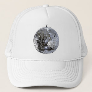 De zilveren Bal van de Disco Trucker Pet