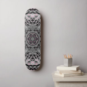 De Zilveren Fractale Tuin Skateboard