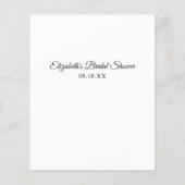 De zin van de bride | VRIJGEZELLENFEEST (Achterkant)