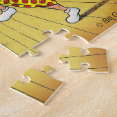 De Zippy Jigzaag Puzzle Legpuzzel (Zijkant)