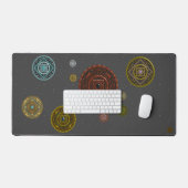 De Zodiac Mandalas Bureaumat (Keyboard & Muis)