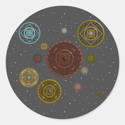 De Zodiac Sticker (Voorkant)