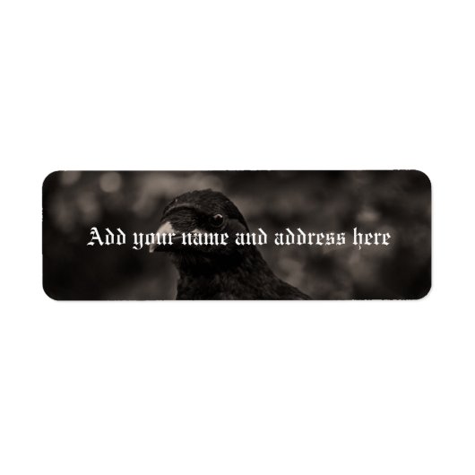 De zoeker etiket (Voorkant)