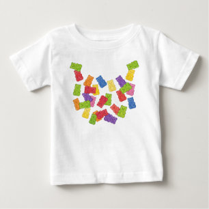 De Zoetste Bib" - Vallende Regenboog Gummy Beer Bo