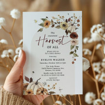 De Zoetste Oogst van Alle Herfst Baby Borrel
