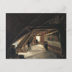 De zolder van een Museum Briefkaart