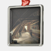 De zolder van een Museum Metalen Ornament (Links)