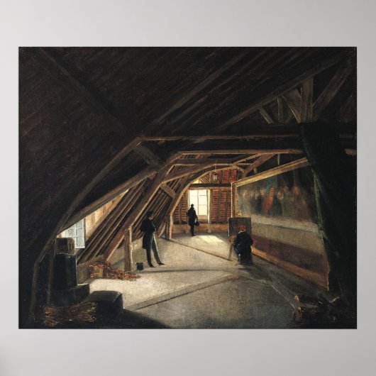 De zolder van een Museum Poster (Voorkant)