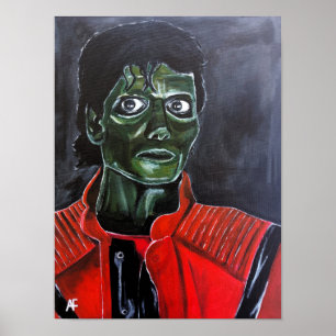 De Zombie Schilderij door Alfred Fox Poster