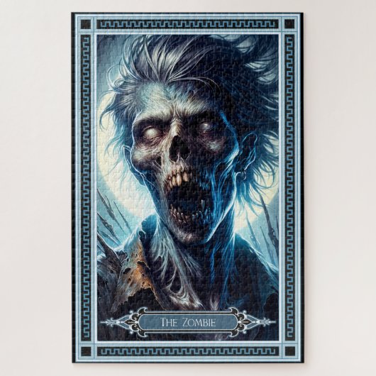 De Zombie Tarot Kaart Legpuzzel (Verticaal)