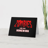 De zombieën aten Mijn Thuiswerk