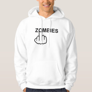 De Zombieën van Hoodie knippen weg
