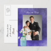 De Zomdag sparen het Briefkaart van de Datum (Voorkant / Achterkant)