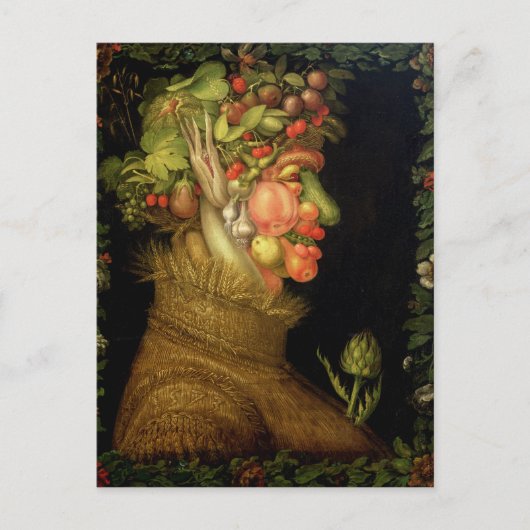 De zomer, 1573 briefkaart (Voorkant)