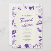 De zomer dat ik elf jaar werd, was ik elf jaar kaart (Voorkant)