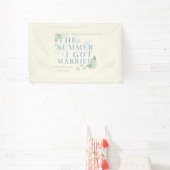 De zomer dat ik trouwde - Coastal Bachelorette Spandoek (Insitu)