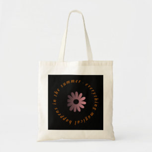 De zomer die ik  collage veranderde tote bag