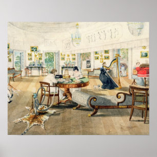 De Zomer in het Artiesthuis in Patna, in Poster