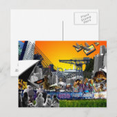 De zomer in Sydney Briefkaart (Voorkant / Achterkant)