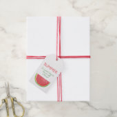 De zomer is een mooie tijd om een huis te verkopen cadeaulabel (Met Touw)