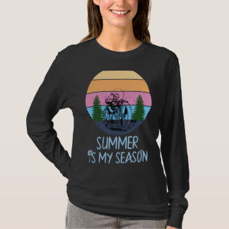 De zomer is mijn seizoen Zomer Vakantie Reizen Cam T-shirt